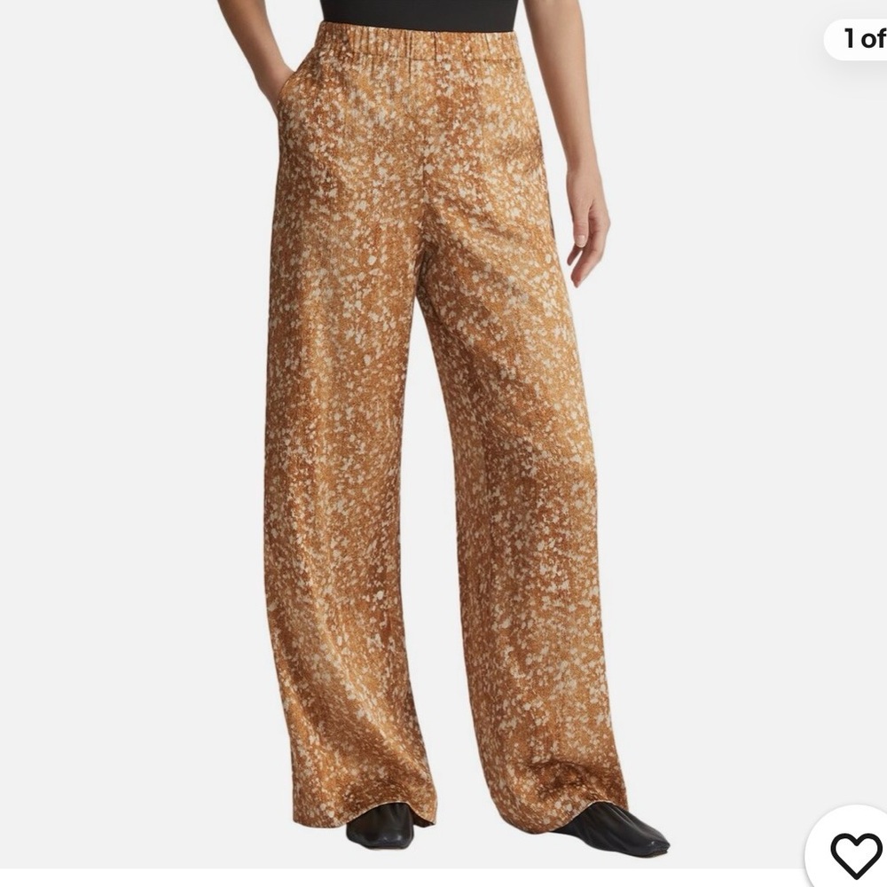 Shinesty high waisted pants sequins size 4 gold women’s flare wide leg riverside